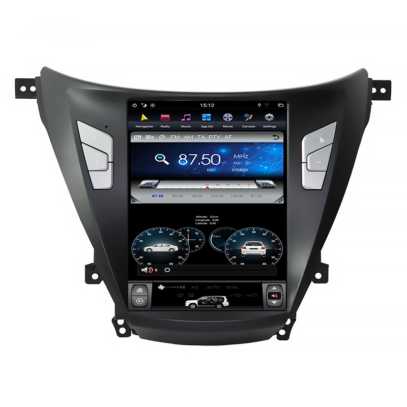 Hyundai Elantra 2002-2016 Tesla style 10.4 inch Android Car DVD Player 